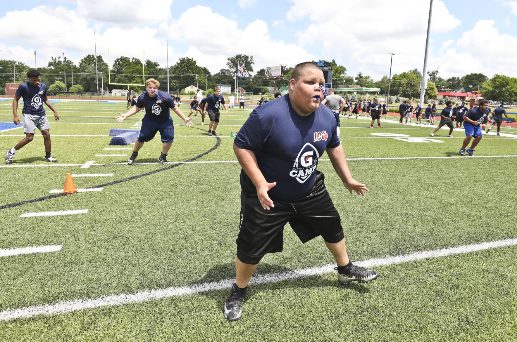 Chicago Bears Gatorade Junior Training Camp 2 7.19.19.JPG
